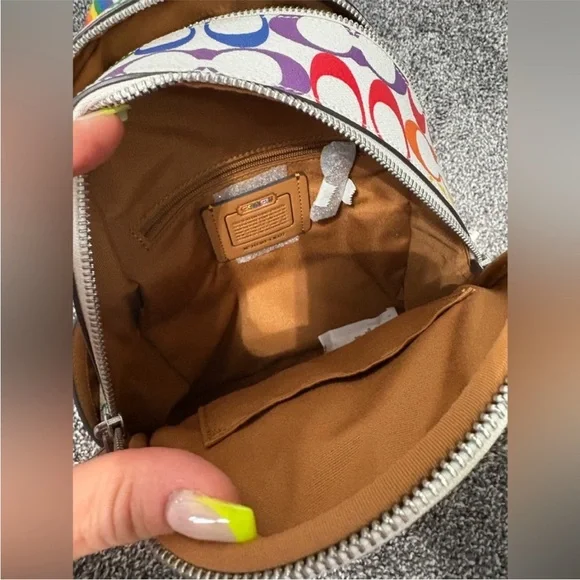 Coach Rainbow Backpack - Picture 8 of 11